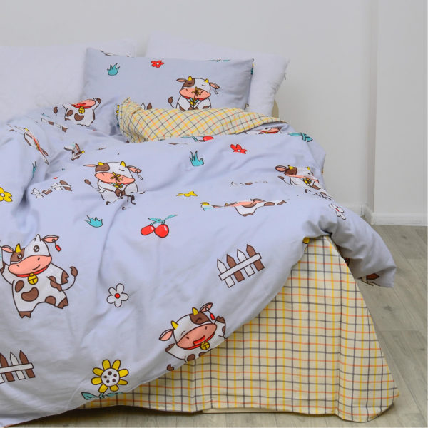 529 1 600x600 - Комплект постельного белья подростковый Вилюта Сатин Twill 529