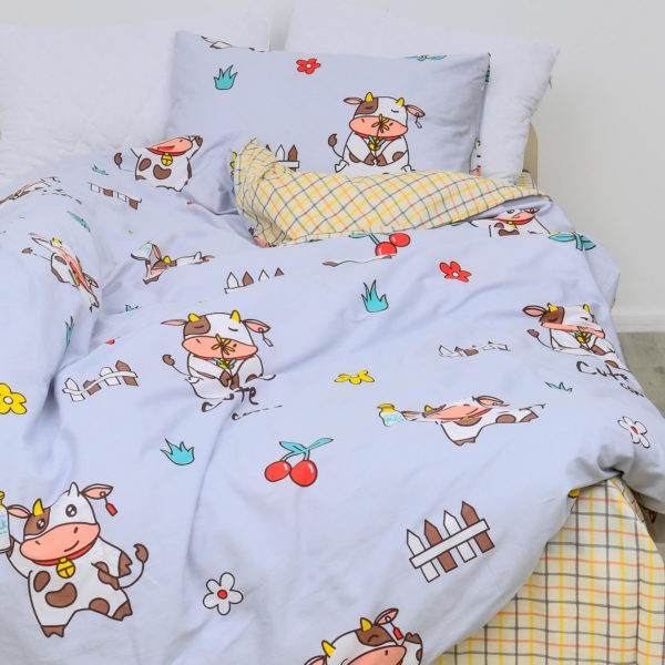 529 2 600x600 - Комплект постельного белья подростковый Вилюта Сатин Twill 529