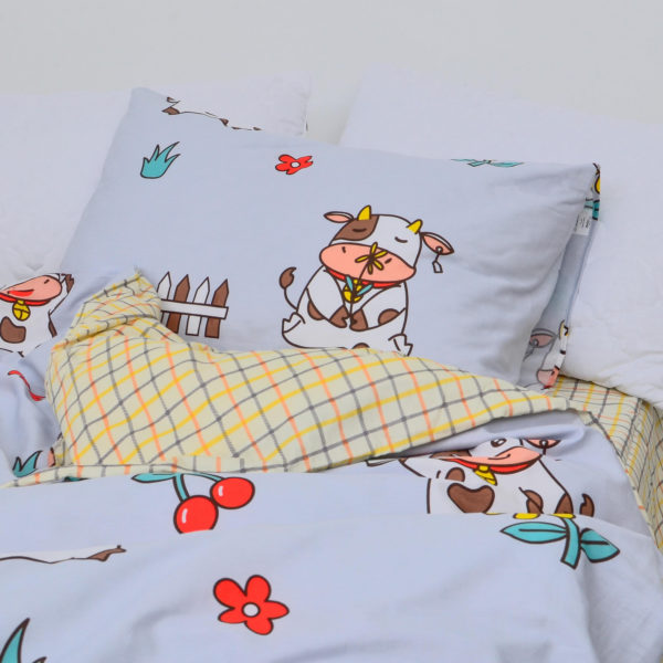 529 3 600x600 - Комплект постельного белья подростковый Вилюта Сатин Twill 529