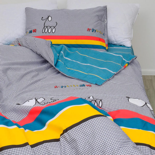 531 2 600x600 - Комплект постельного белья подростковый Вилюта Сатин Twill 531