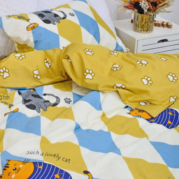 532 4 600x600 - Комплект постельного белья подростковый Вилюта Сатин Twill 532