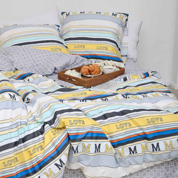 535 4 600x600 - Комплект постельного белья подростковый Вилюта Сатин Twill 535