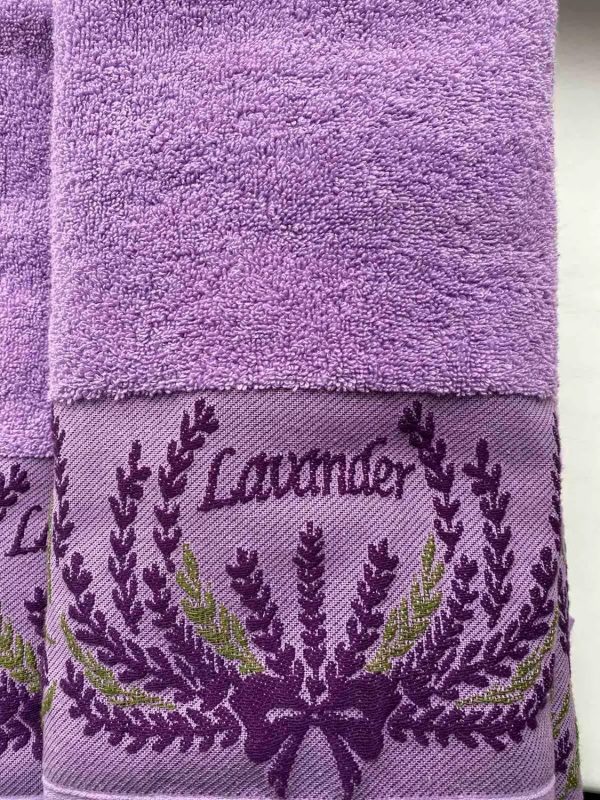 LLavanda2 600x800 - Рушник махровий "Лаванда" 50х90 Бузковий