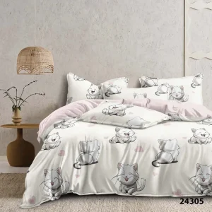 24305 Bedding set Viluta Ranforce 600x600 1 300x300 - Комплект постільної білизни підлітковий ТМ Вілюта ранфорс 24305