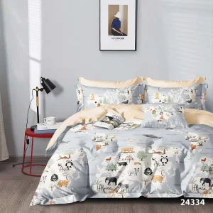 24334 Bedding set Viluta Ranforce 600x600 1 300x300 - Комплект постільної білизни підлітковий ТМ Вілюта ранфорс 24334